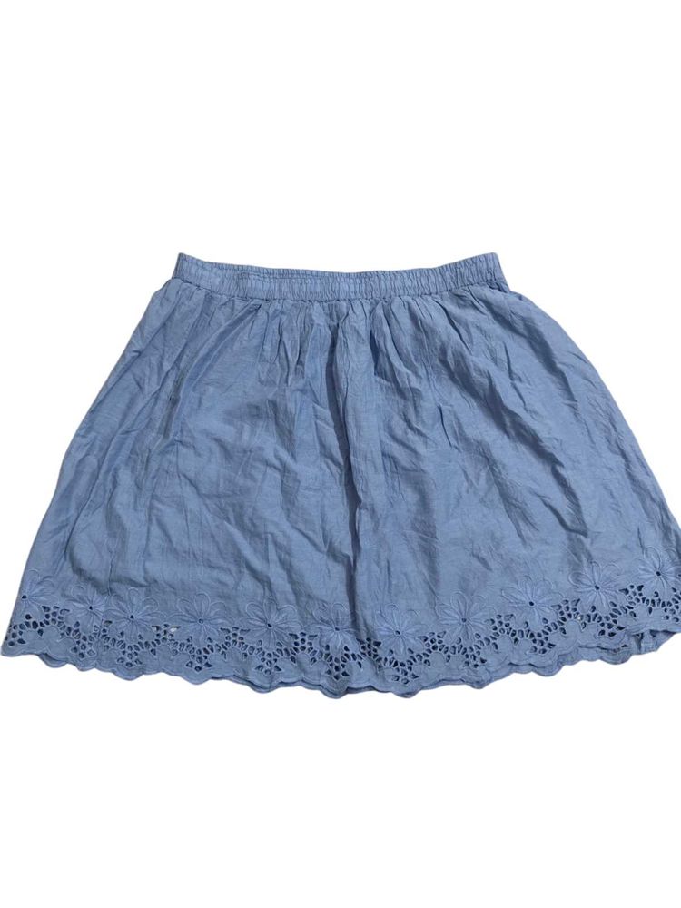 Beautiful Denim Colour Skirt