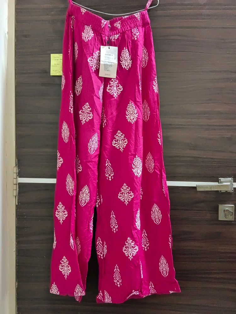 Globus Pink Printed PALAZZO