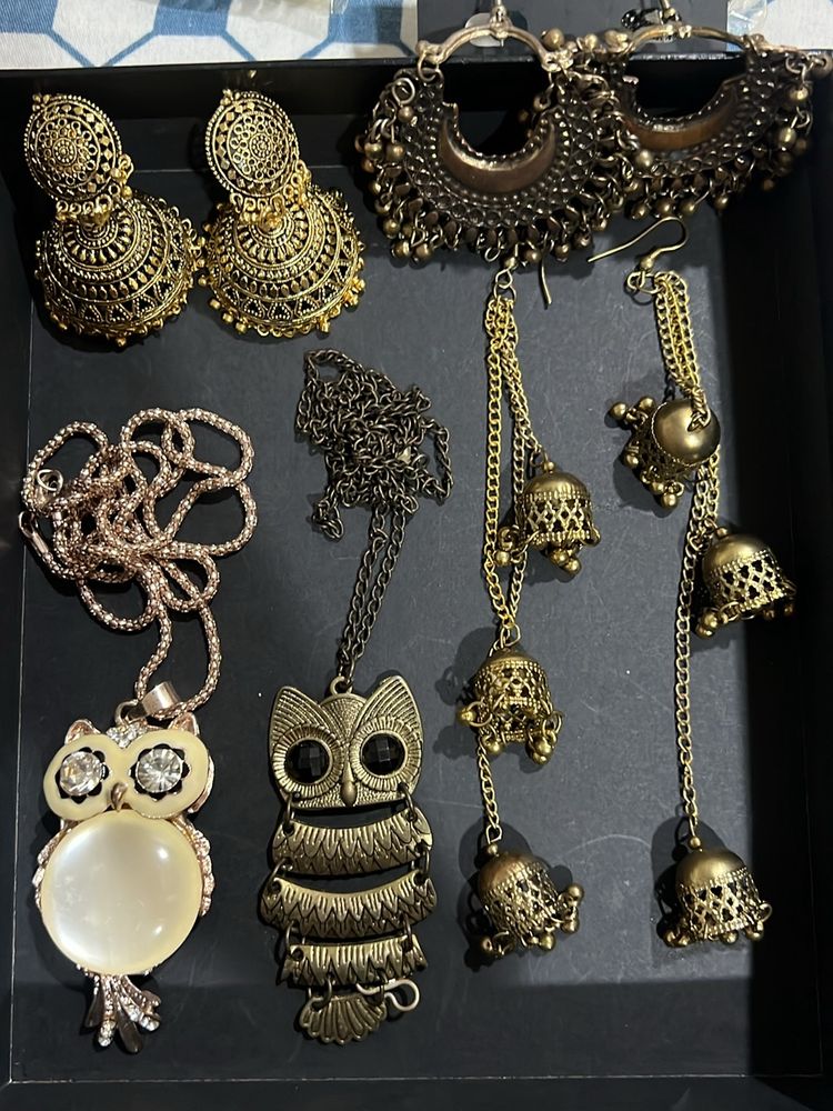 Pendant And Earings Combo