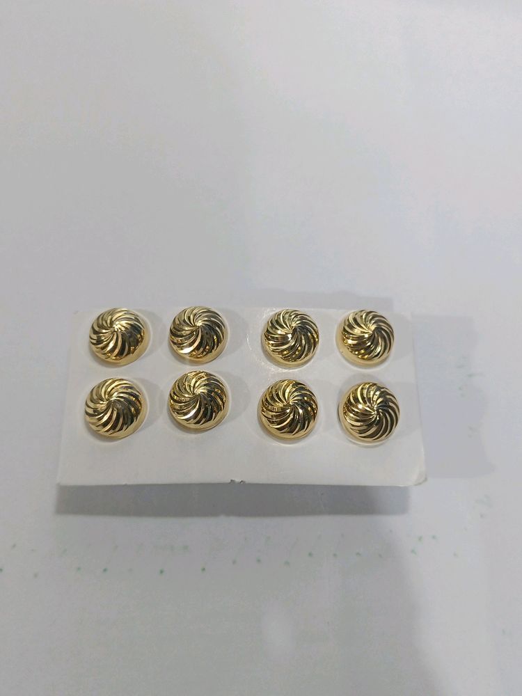 Gold Studs For Women & Girls