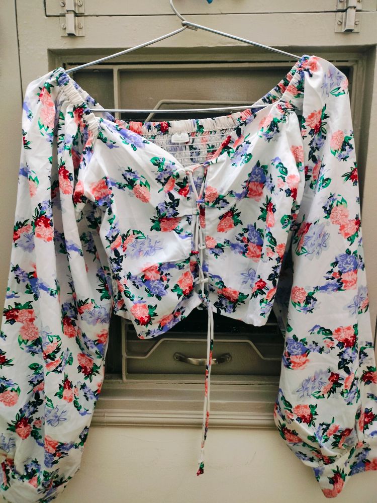 Crop Top Floral