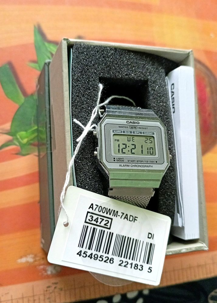 watch Casio A700 digital, Original with bill