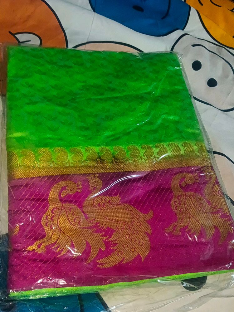 New Saree Green