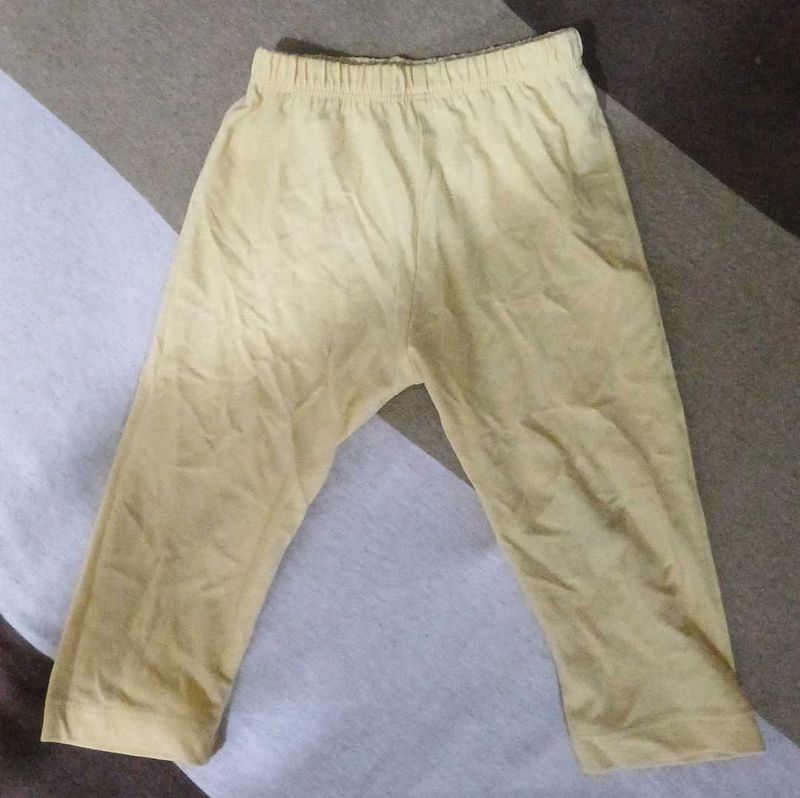 Yellow Baby Legging