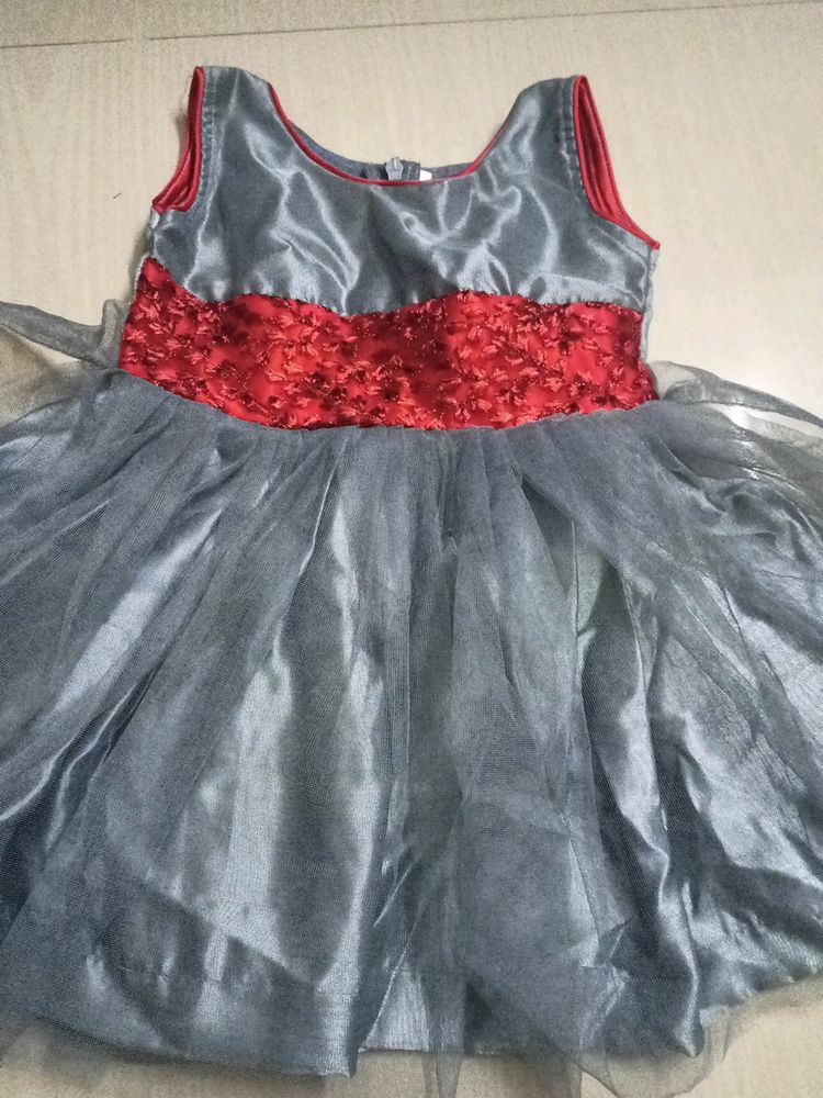 Party Wear Black Frock For Babies