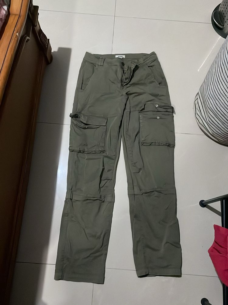 vintage garage green cargos