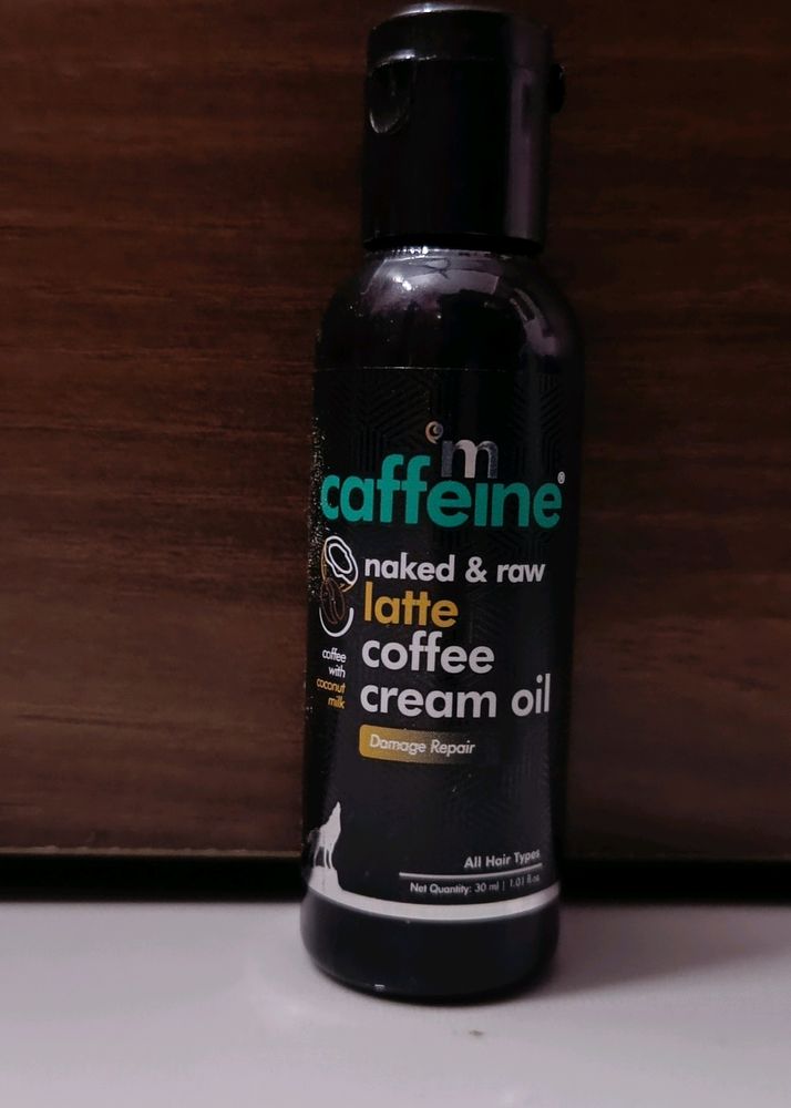 MCaffine Naked & Raw Latte Coffee Cream Oil