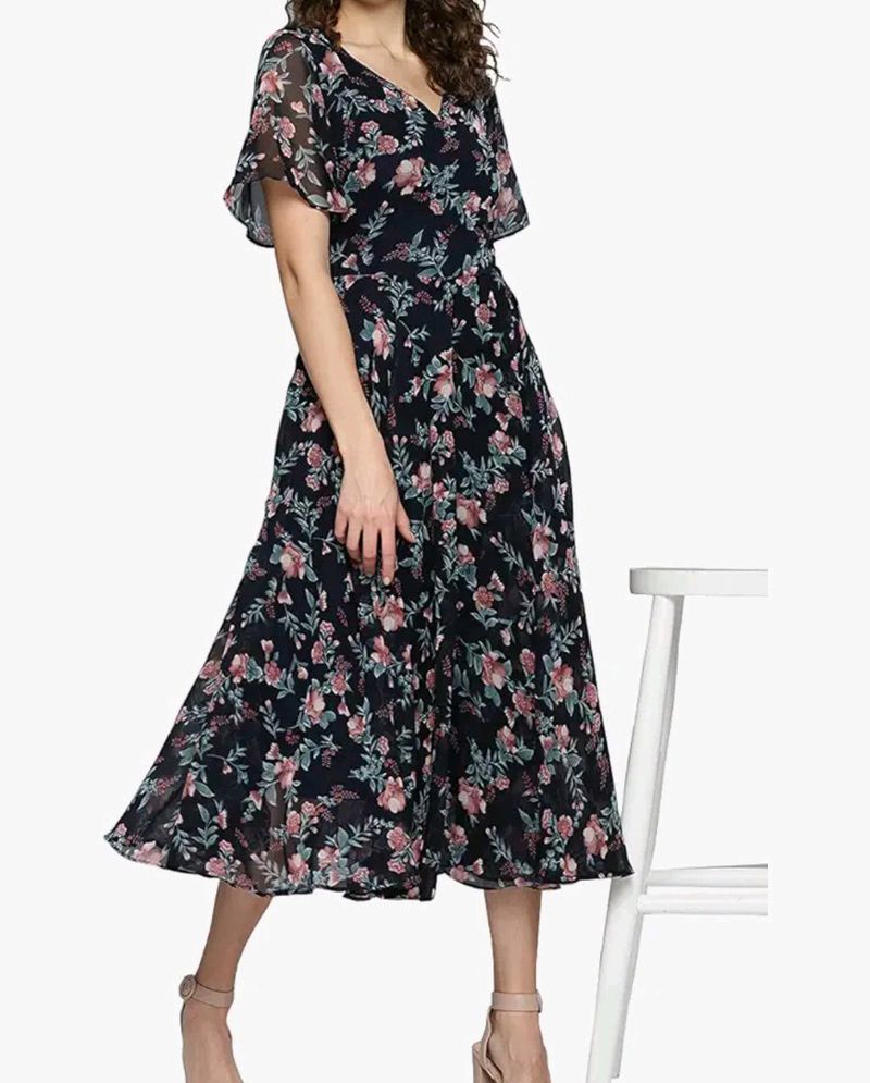 Floral Gown Dress