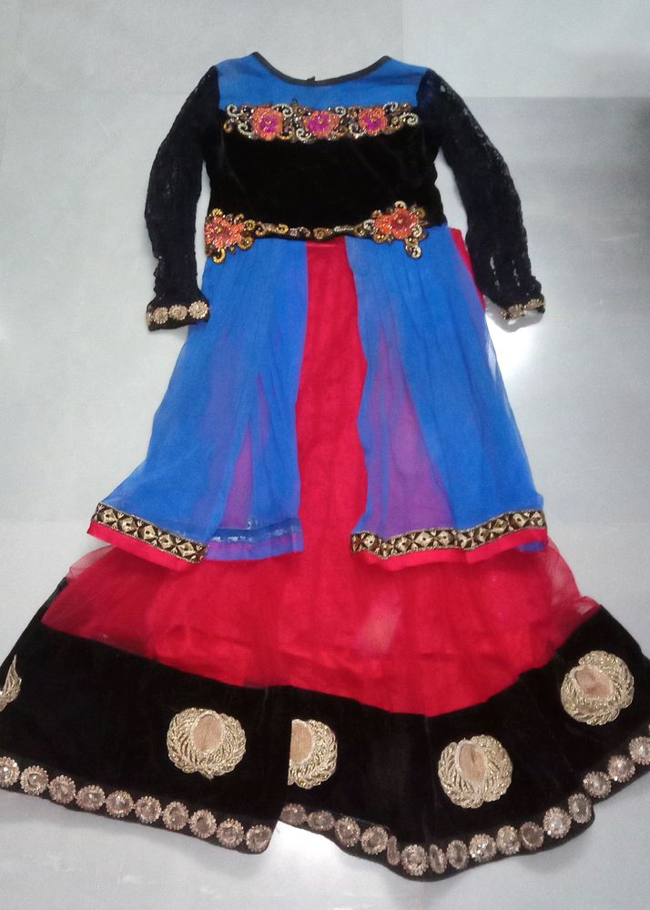 Velvet Lehenga For Girls ❤