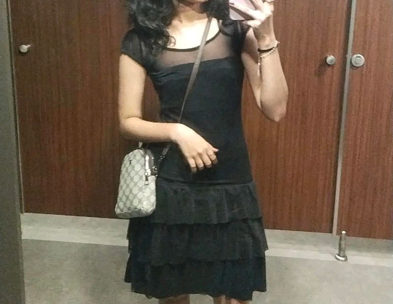 Gothic black dress