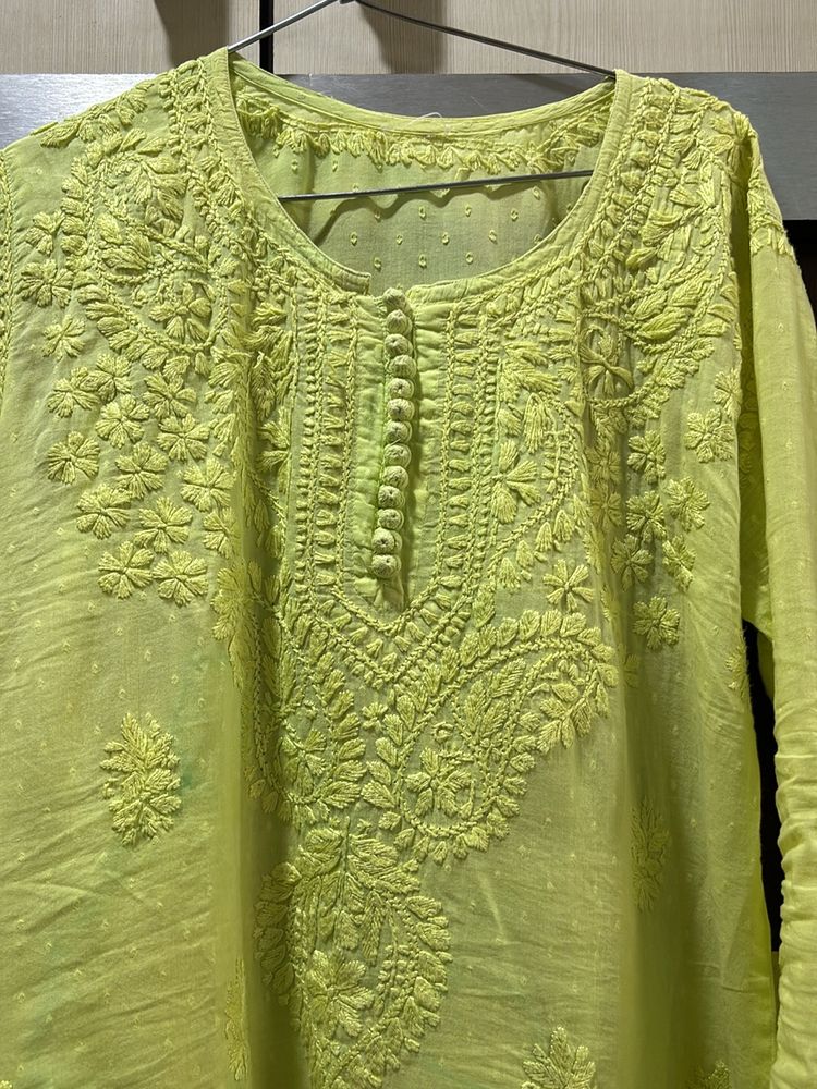 Original Chikankari Handwork Kurta