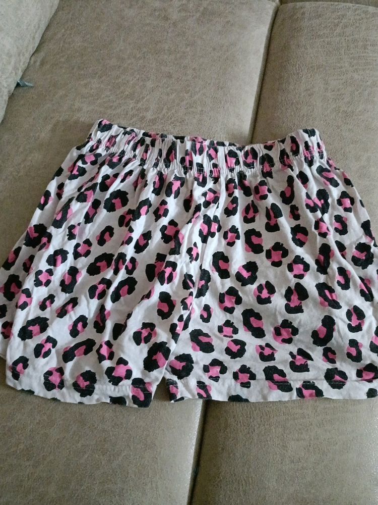 Cute Tiger Print Shorts