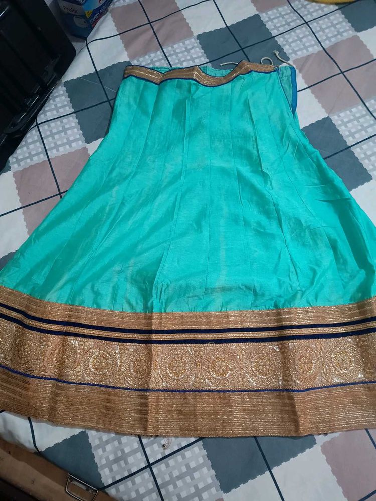 Cyan Lehenga