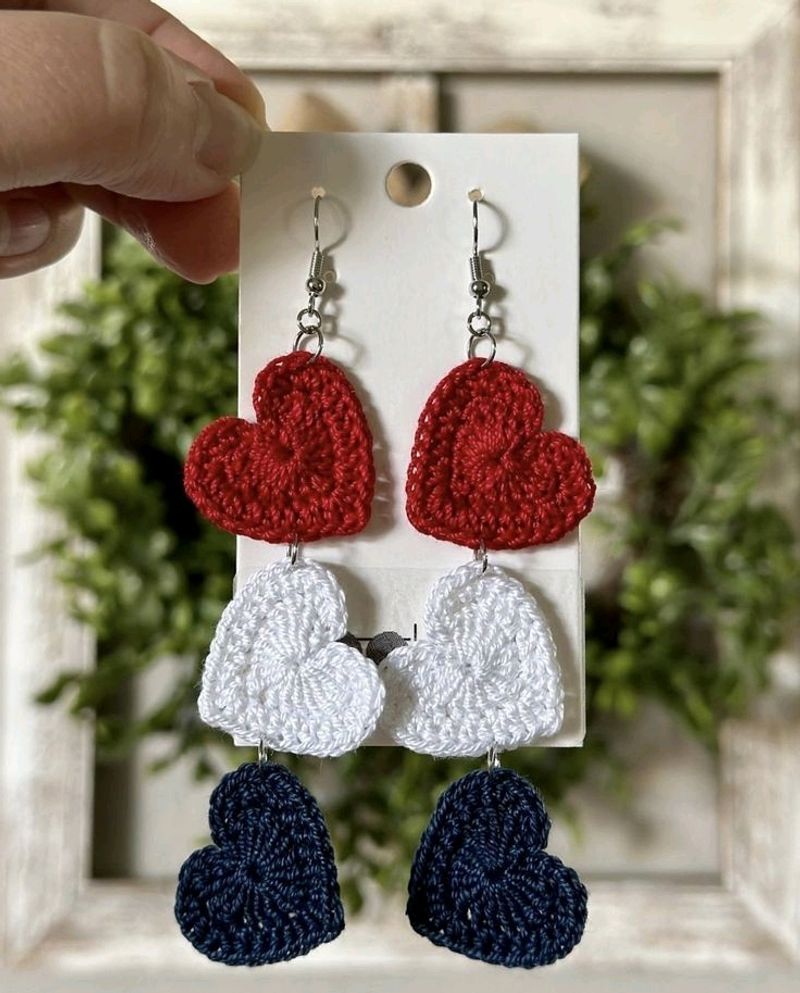 Crochet 🧶 Earrings 😍