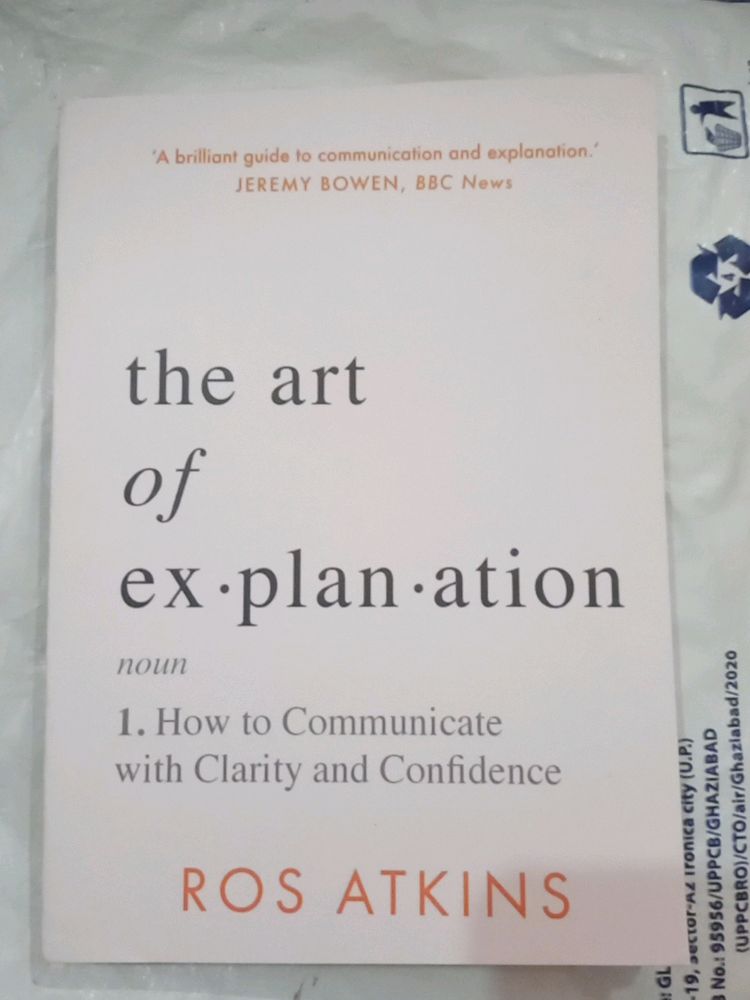 The Art Of Explanation