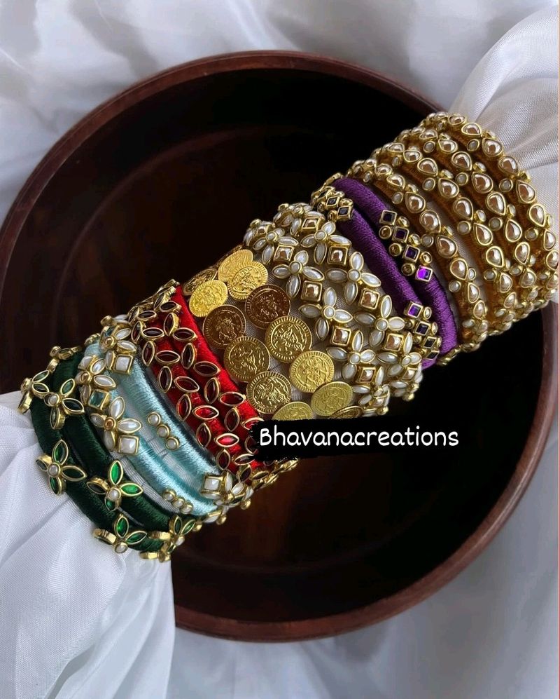 Combo Bangles Set Royal Look