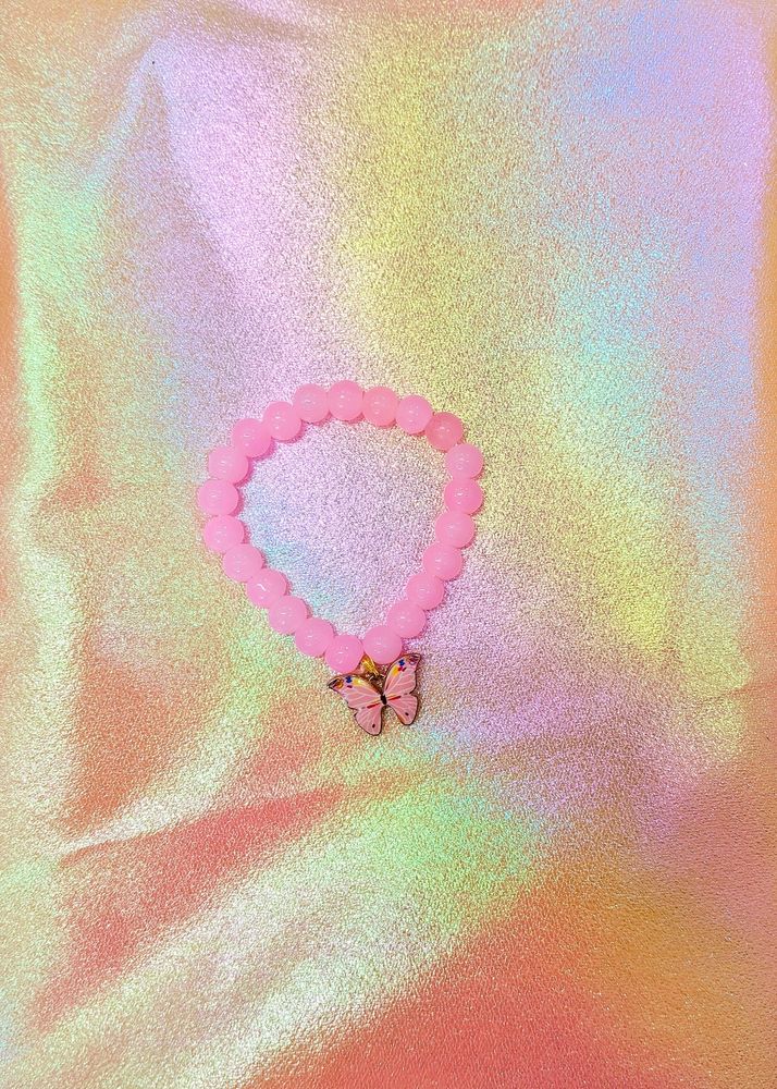 PINK 🩷 BUTTERFLY 🦋 BRACELET