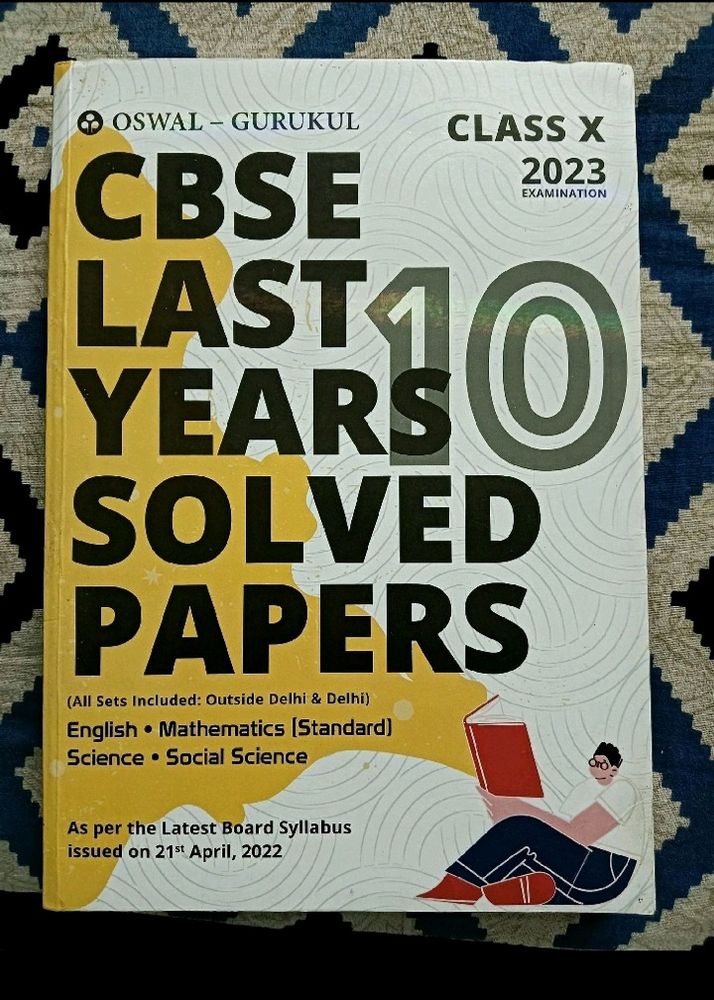 Class 10 Ncert Past Year Paper Book