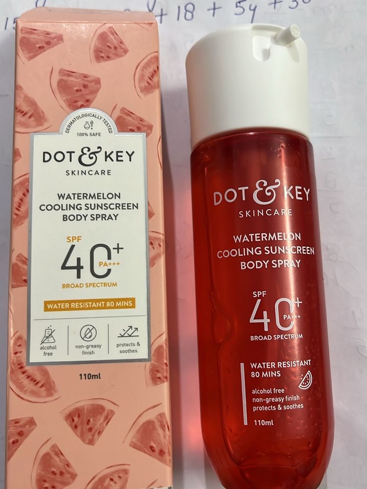 Dot & Key Spray Sunscreen