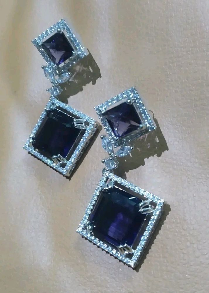 Blue Earrings