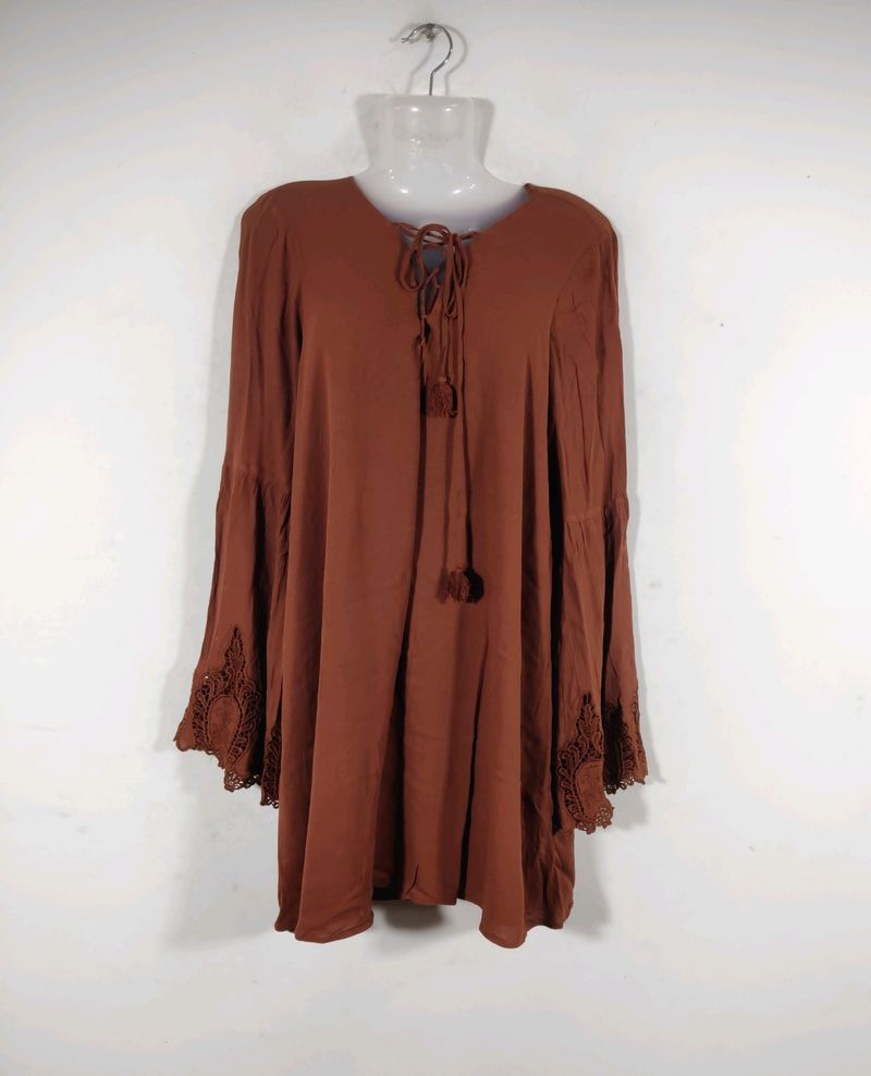 Forever 21 Brown Dress (Women)