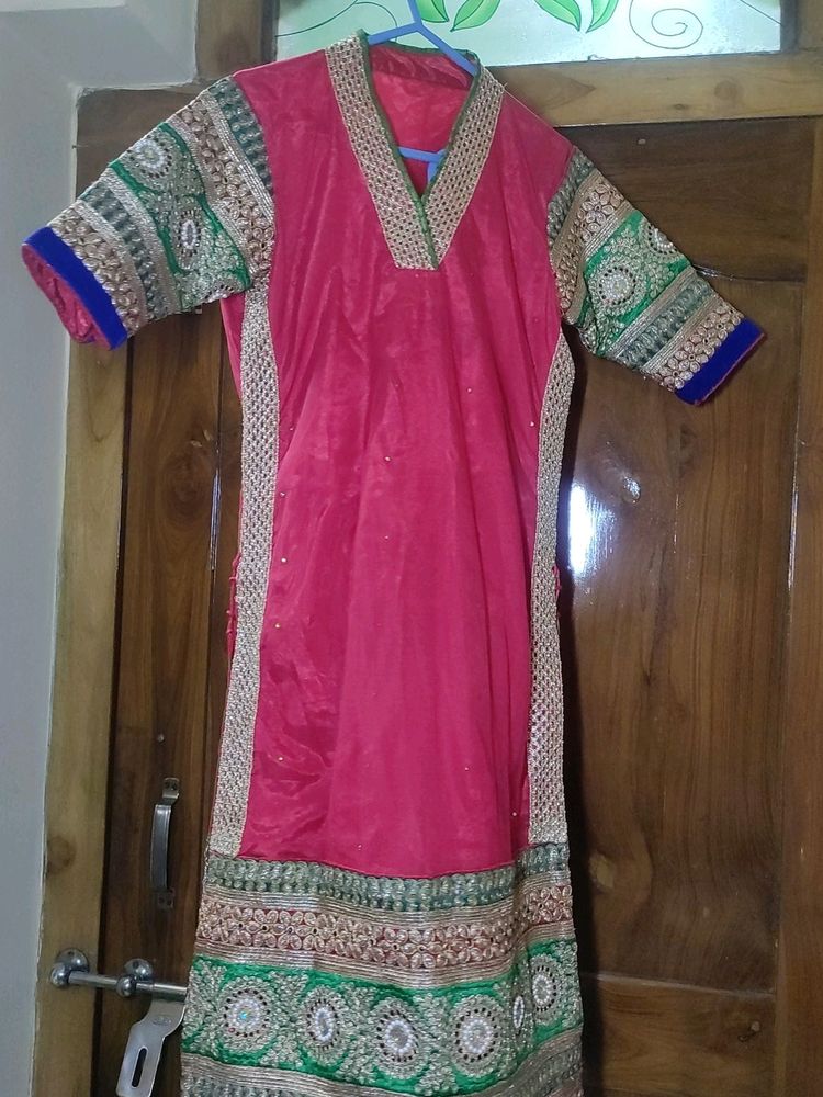 Heavy Work Kurta Set