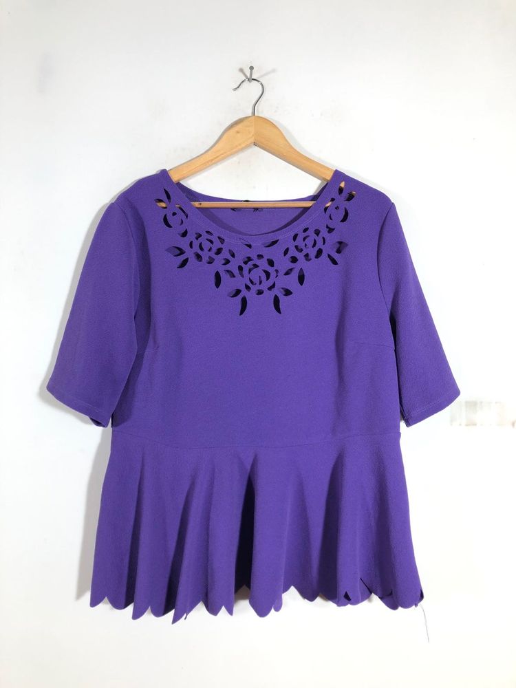 Purple Casual Top(Women’s)