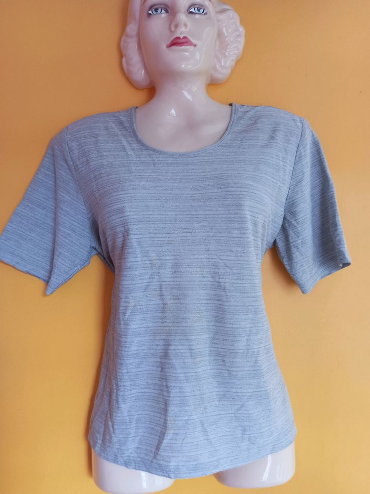 Silver Colour Top