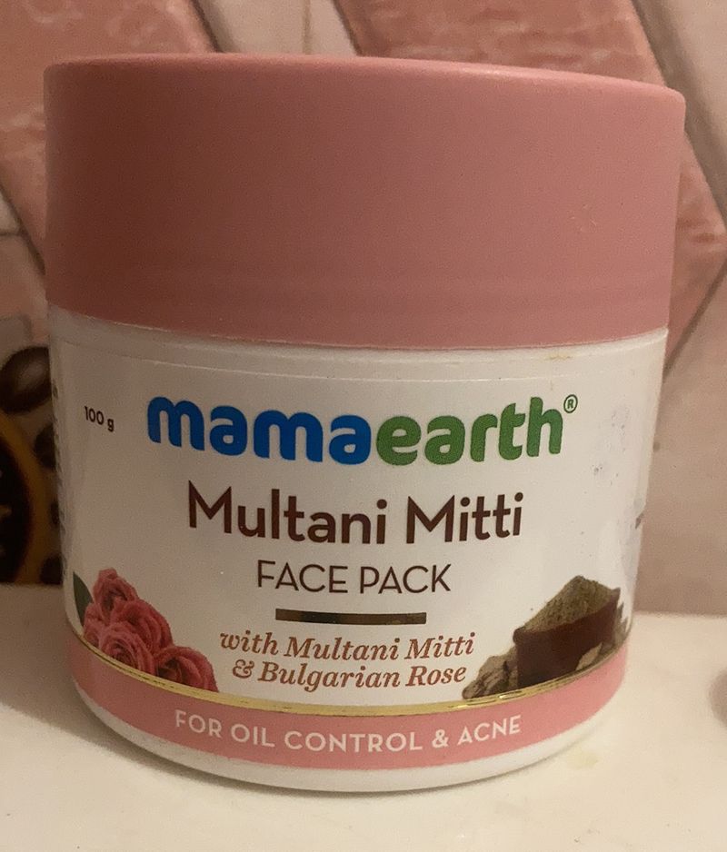 Mama earth Multani Mitti Facepack