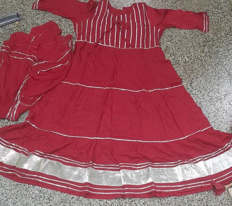 Anarkali Gown With Tag