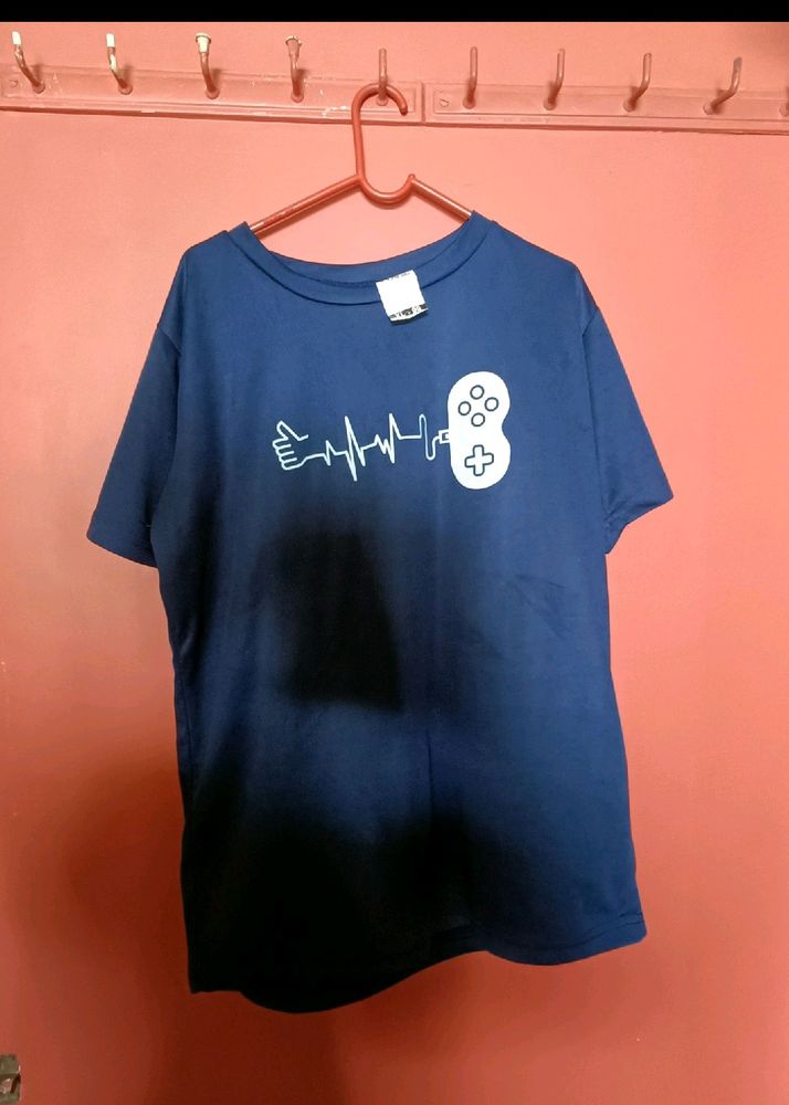 Navy Blue Jersey Tshirt