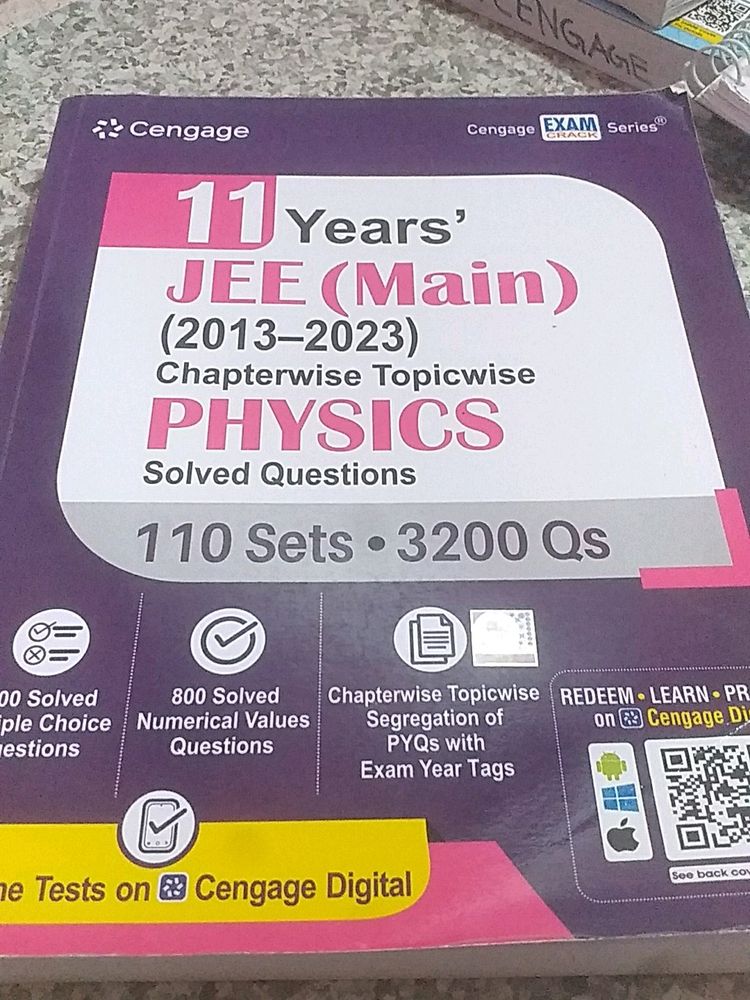 Cengage PRIVIOUS YEAR QUESTION BOOK