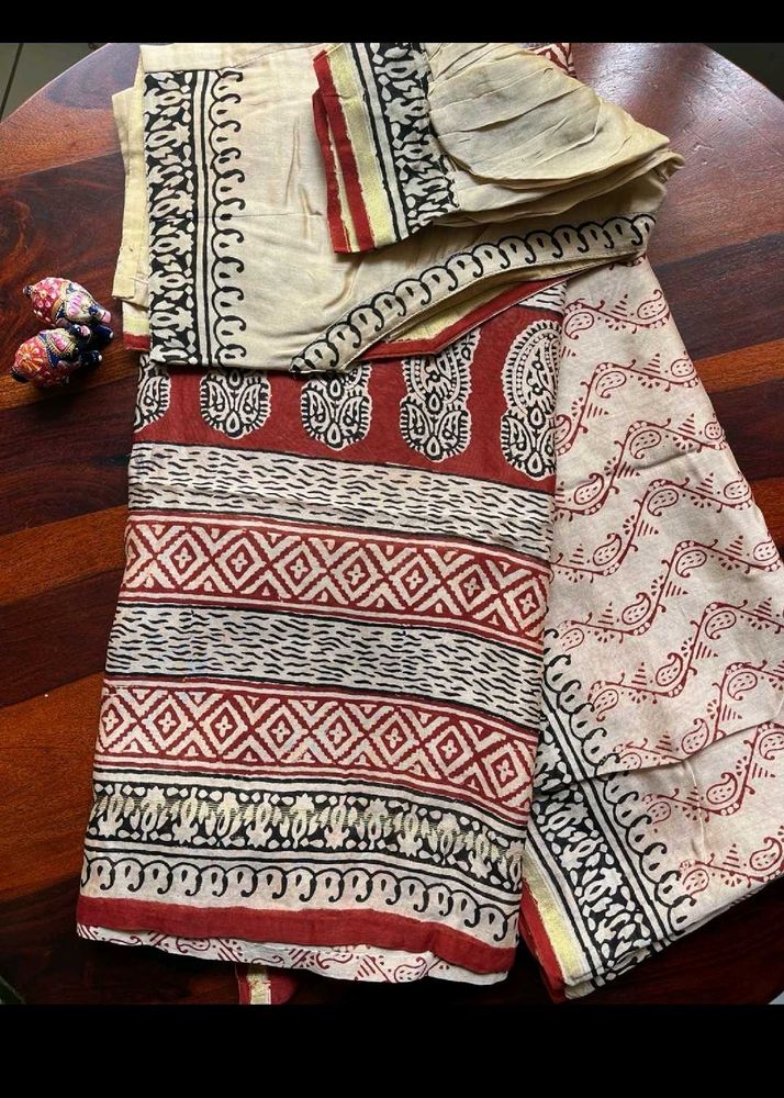 Beautiful Chanderi Cotton Saree