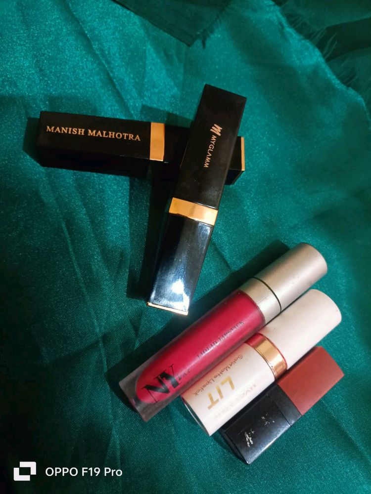 Combo Of 5 Lipsticks