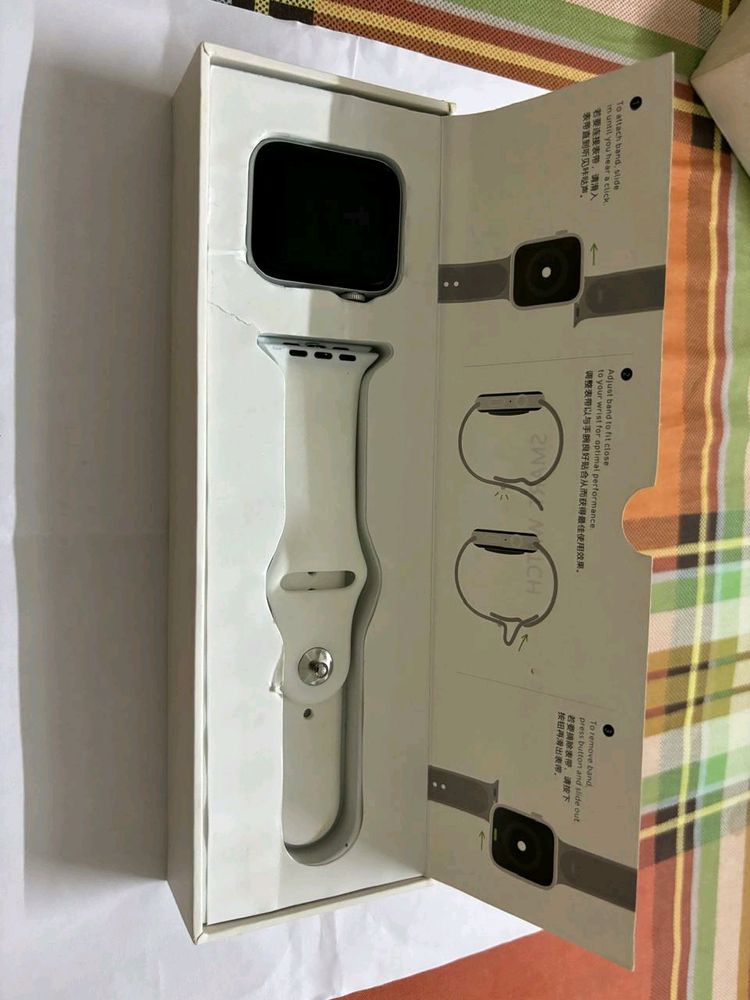 White Colour Smartwatch