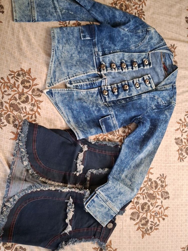 Combo Jeans Jacket