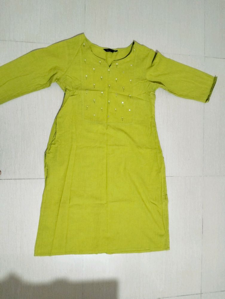 Branded Kurta With Pocket