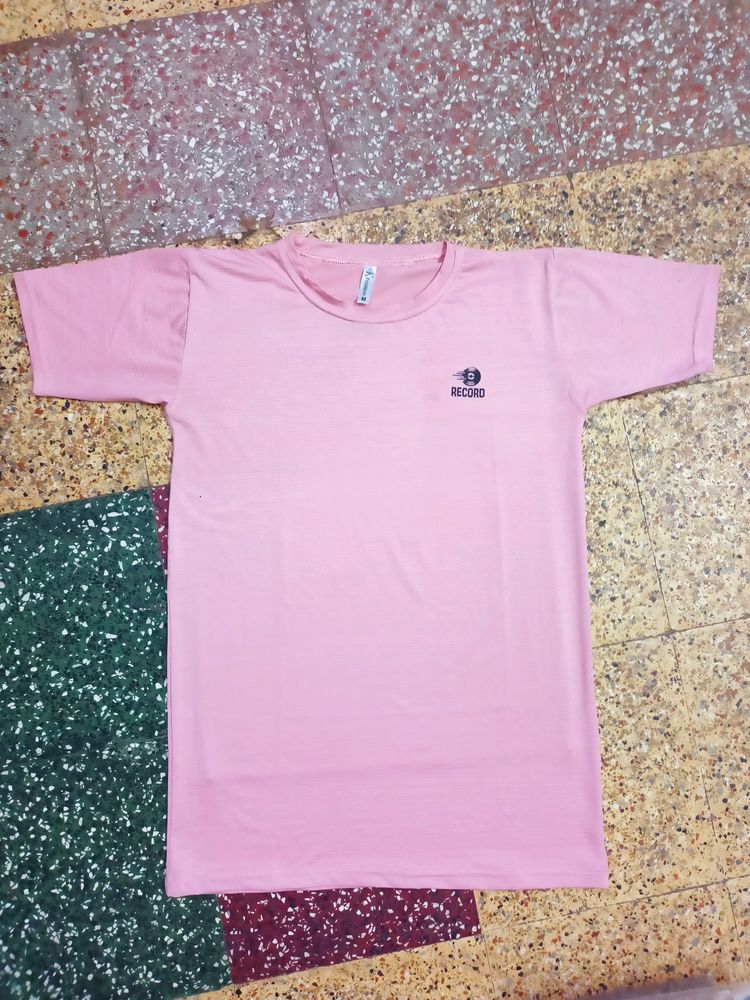 30rs Off Brand New Tshirt Light Pink Colour