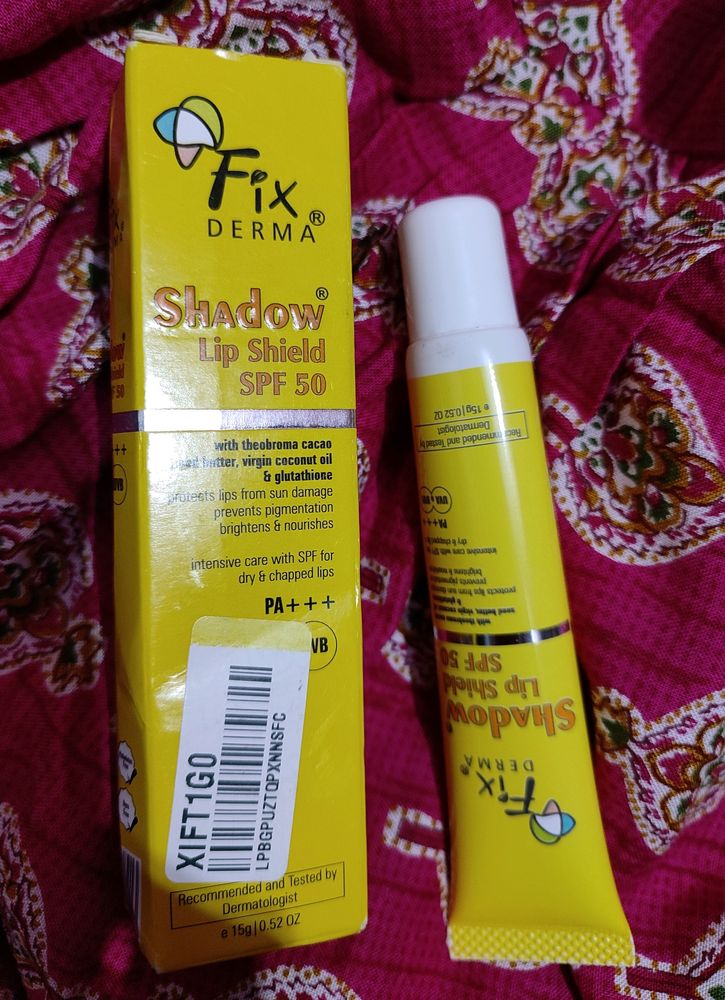 Fixderma Shadow LipShield Spf 50 Lip Balm