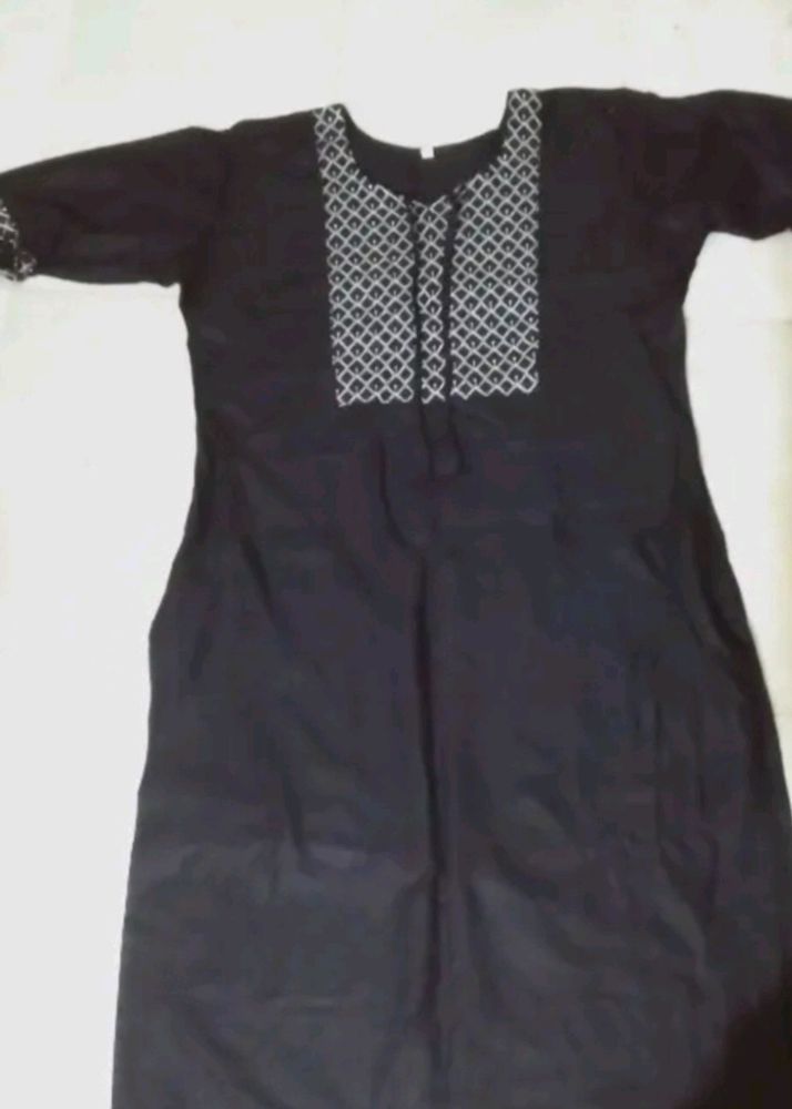 Black Kurta