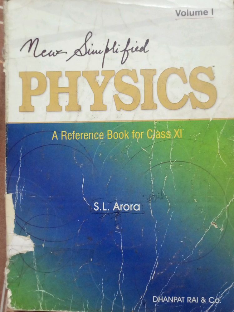 S. L. Arora Physics Vol1 Class 12