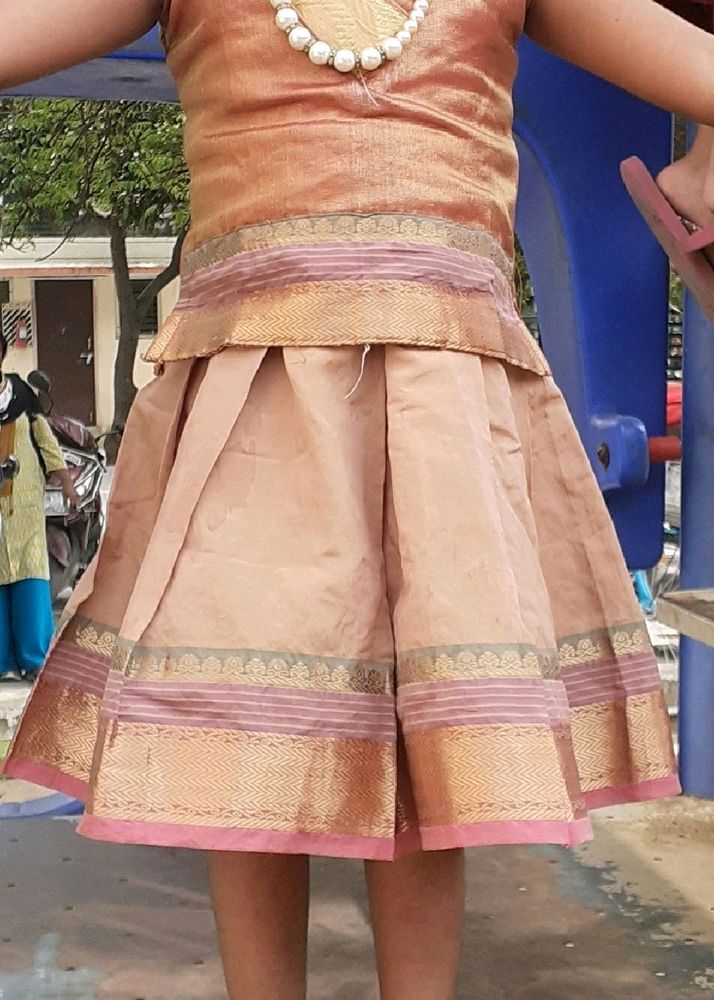 Girl Pattu Pavadai