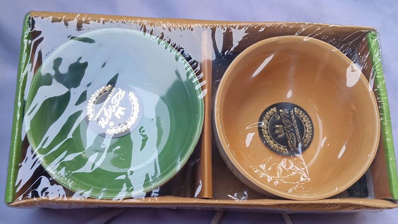 Ceramic 2 Piece Bowl Set