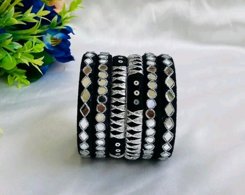 Black Work Bangles 🖤