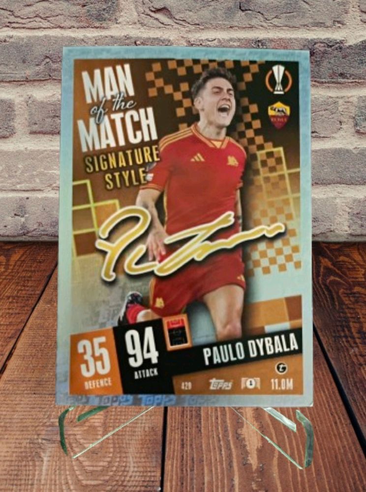 TOPPS | Paulo Dybala | MAN OF THE MATCH | 23/24