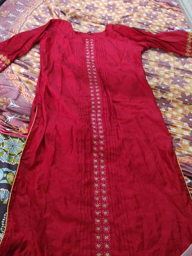 Women's Latest Pink Kurta