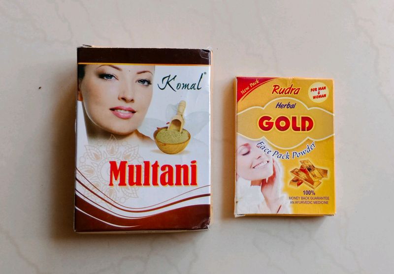 Multani Gold Face pack powder