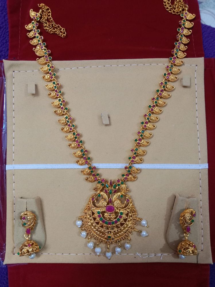 Gold Plated Jewellery Set