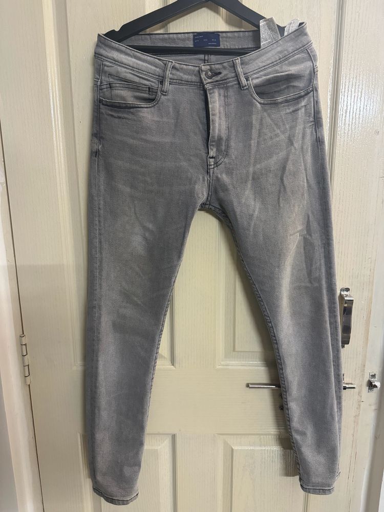 Zara man - Grey Slim Fit Jeans