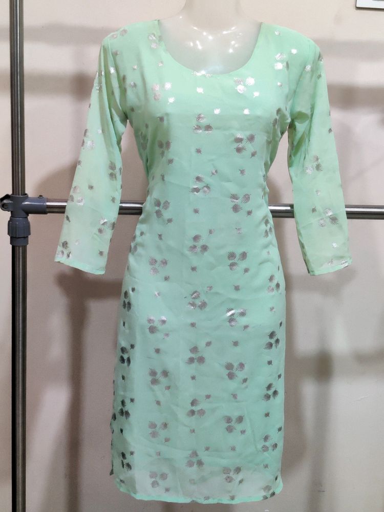 Beautiful Light Green Kurti